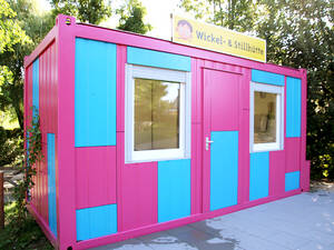 Changing & Breastfeeding Booth
