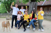 Water Bottles at Herberstein Wildlife Park