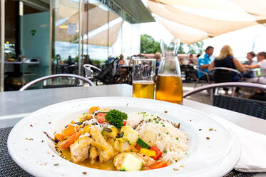A meal at Tierwelt Herberstein