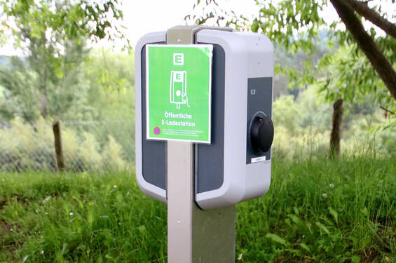 Electric Vehicle Charging Station at Tierwelt Herberstein
