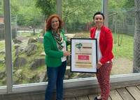 Sponsorship Ceremony with Mag. Dr. Heike Berger and Managing Director Doris Wolkner-Steinberger