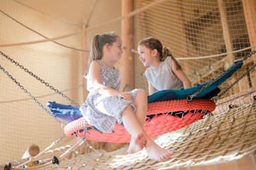 Indoor Climbing Center at the JUFA Hotel Stubenbergsee - Basket Swing