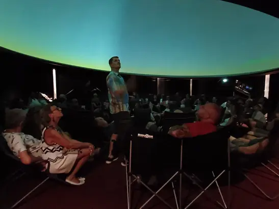 New at the Afrikawiese: Terraplex 360 – Your Journey into the Universe