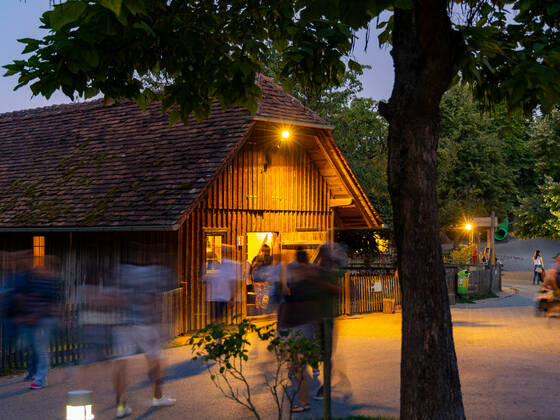 Park at the Full Moon Festival at Tierwelt Herberstein.