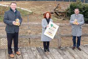 GRAWE Executive Board Member Schneider at Tierwelt Herberstein