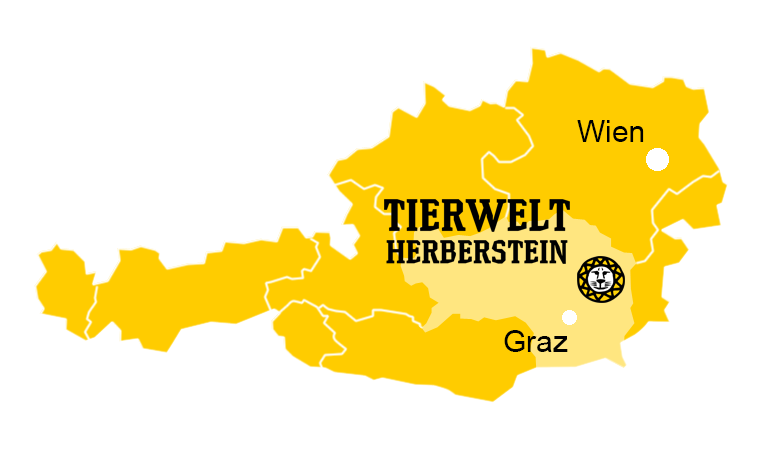 Location of Tierwelt Herberstein on the map of Austria